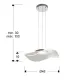 Suspensie Schuller ·Vento· Led Lamp 315920 Led Spania