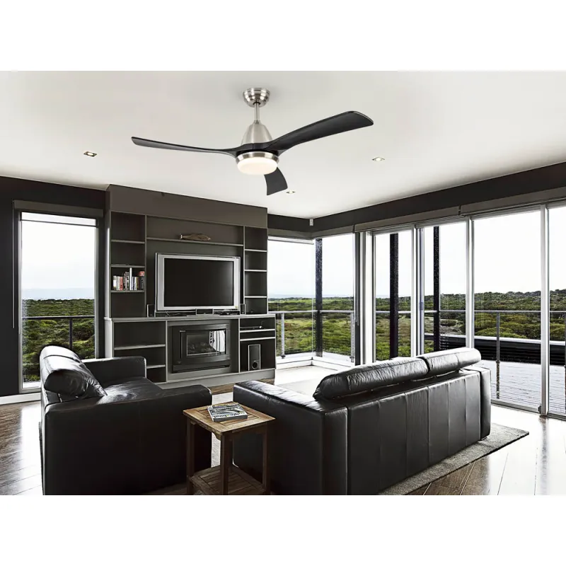 Ventilator Schuller Aspas· Fan, Nickel/Black 316545 Spania