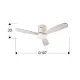 Ventilator Schuller ·Siroco Mini· White Fan 329361 Spania
