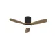 Ventilator Schuller ·Siroco Mini· Black/Walnut Fan 329385 Spania