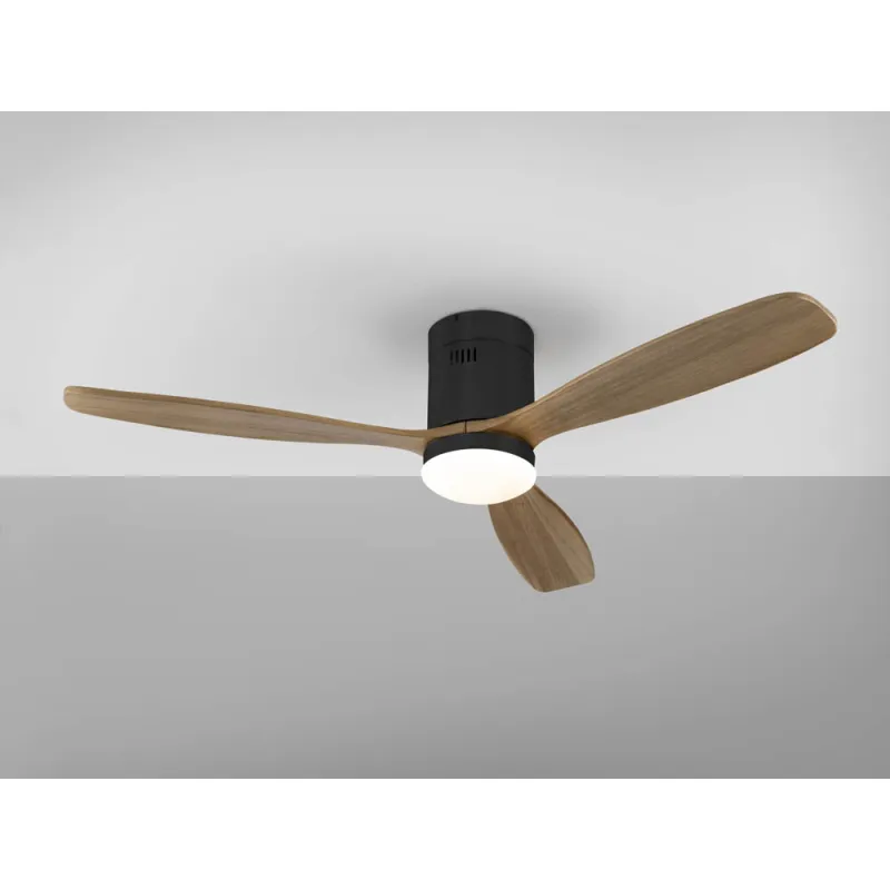 Ventilator Schuller ·Siroco· Fan, Black/Walnut 329514 Spania
