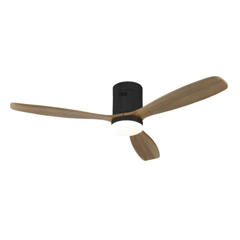 Ventilator Schuller ·Siroco· Fan, Black/Walnut 329514 Spania