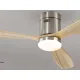 Ventilator Schuller ·Siroco· Fan, Nickel/Wood 329521 Spania