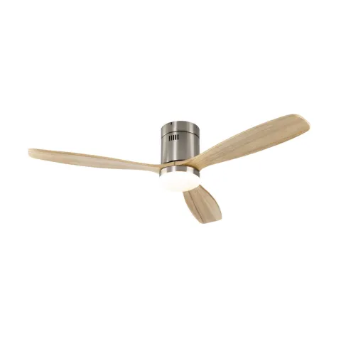 Ventilator Schuller ·Siroco· Fan, Nickel/Wood 329521 Spania