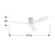 Ventilator Schuller ·Siroco· Fan, White 329583 Spania