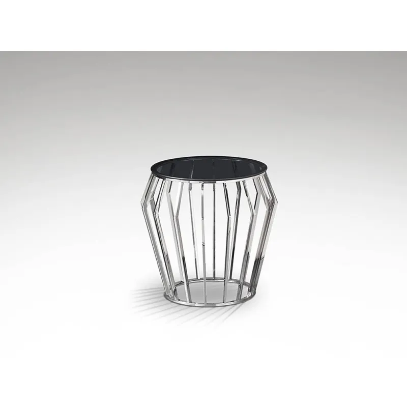 Masuta de Cafea Schuller Ciros- Pedestal Table Bright Steel 336710 Spania