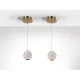Pendul Schuller ·Austral· Led Lamp 1L., Ø12, Golden 354004 Led Spania