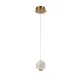 Pendul Schuller ·Austral· Led Lamp 1L., Ø12, Golden 354004 Led Spania