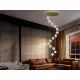 Suspensie Schuller Lamp. 14L Led·Austral·Gold Ø50 354318 Led Spania