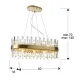 Suspensie Schuller ·Grace· Oval Lamp, 20L., Golden 365369 G9 Spania