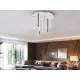 Plafoniera Schuller ·Varas· Ceiling Lamp Chrome/White 9L. 374026 Led Spania
