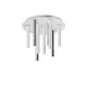 Plafoniera Schuller ·Varas· Ceiling Lamp Chrome/White 9L. 374026 Led Spania