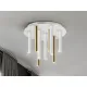 Plafoniera Schuller ·Varas· Ceiling Lamp Gold/White 9L 374064 Led Spania