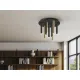 Plafoniera Schuller ·Varas· Ceiling Lamp Gold/Black 9L 374088 Led Spania