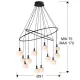 Candelabru Schuller ·Global· Lamp 12L. Ø91 384162 G9 Spania