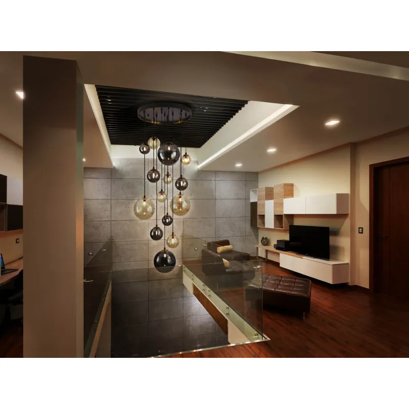 Suspensie Schuller ·Dark· Lamp 14L., Black/Brass 439015 G9 Spania
