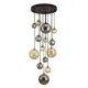 Suspensie Schuller ·Dark· Lamp 14L., Black/Brass 439015 G9 Spania