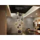 Suspensie Schuller ·Dark· Lamp 14L., Black/Brass 439015 G9 Spania