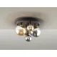 Plafoniera Schuller ·Dark· Ceiling Lamp 5L., Black-Brass 439244 G9 Spania