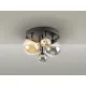 Plafoniera Schuller ·Dark· Ceiling Lamp 5L., Black-Brass 439244 G9 Spania