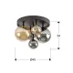 Plafoniera Schuller ·Dark· Ceiling Lamp 5L., Black-Brass 439244 G9 Spania