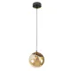 Pendul Schuller ·Dark· Lamp 1L 20D, Black-Brass 439381 G9 Spania
