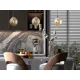 Pendul Schuller ·Dark· Lamp 1L., 12D, Black-Brass 439428 G9 Spania