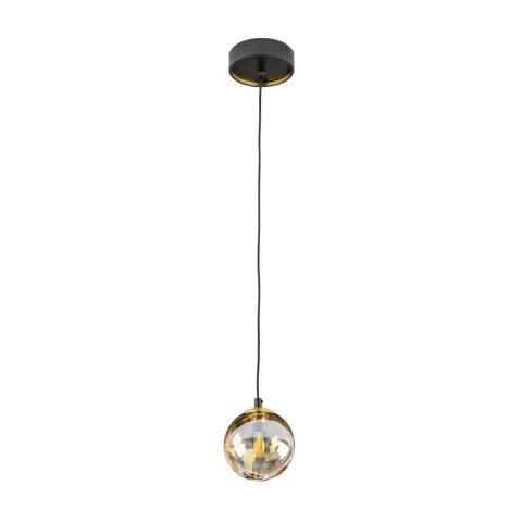 Pendul Schuller ·Dark· Lamp 1L., 12D, Black-Brass 439428 G9 Spania