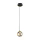 Pendul Schuller ·Dark· Lamp 1L., 12D, Black-Brass 439428 G9 Spania