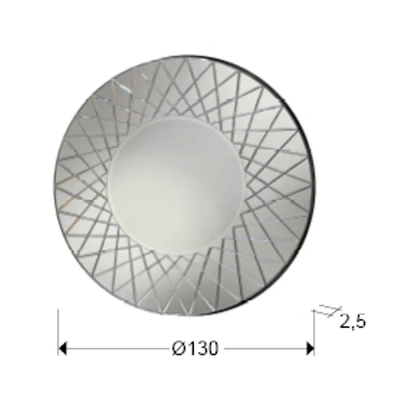 Oglinda de Camera Schuller ·Lennon· Mirror Ø130 487597 Spania