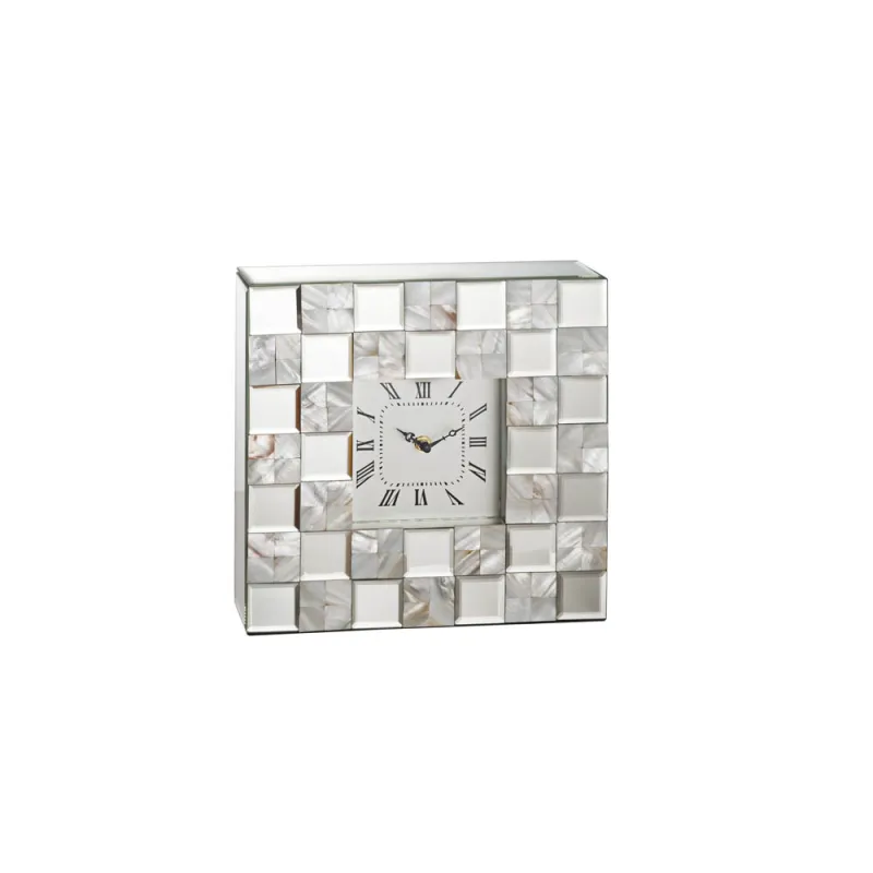 Ceas Schuller ·Nacar· Table Clock, 28X28 495663 Spania