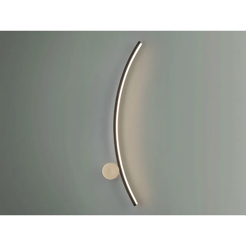 Pendul Schuller Smile - Wall Lamp 1L Black-Gold 522744 Led Spania