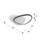 Plafoniera Schuller Romo - Ceiling Lamp White-Black 522867 Led Spania