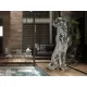 Figurina Decorativa Schuller ·Baguira·Leopard Figure,Silver, Right 523306 Spania