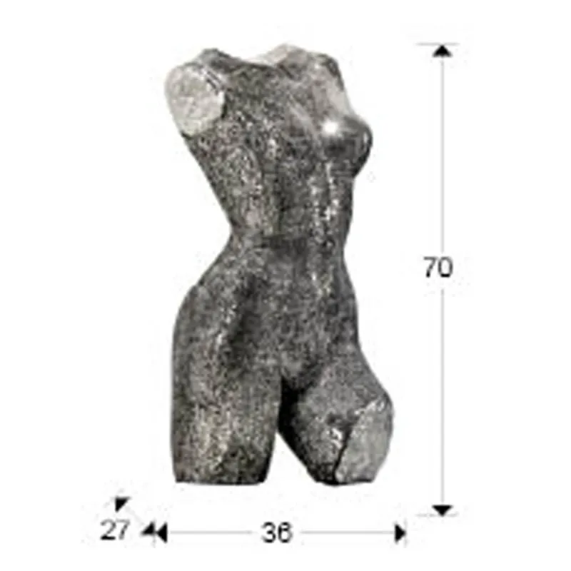 Figurina Decorativa Schuller ·Dione· Black/Silver Figure 532906 Spania