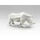 Figurina Decorativa Schuller -Future Rhino- Rhinoceros Figure, White 567718 Spania