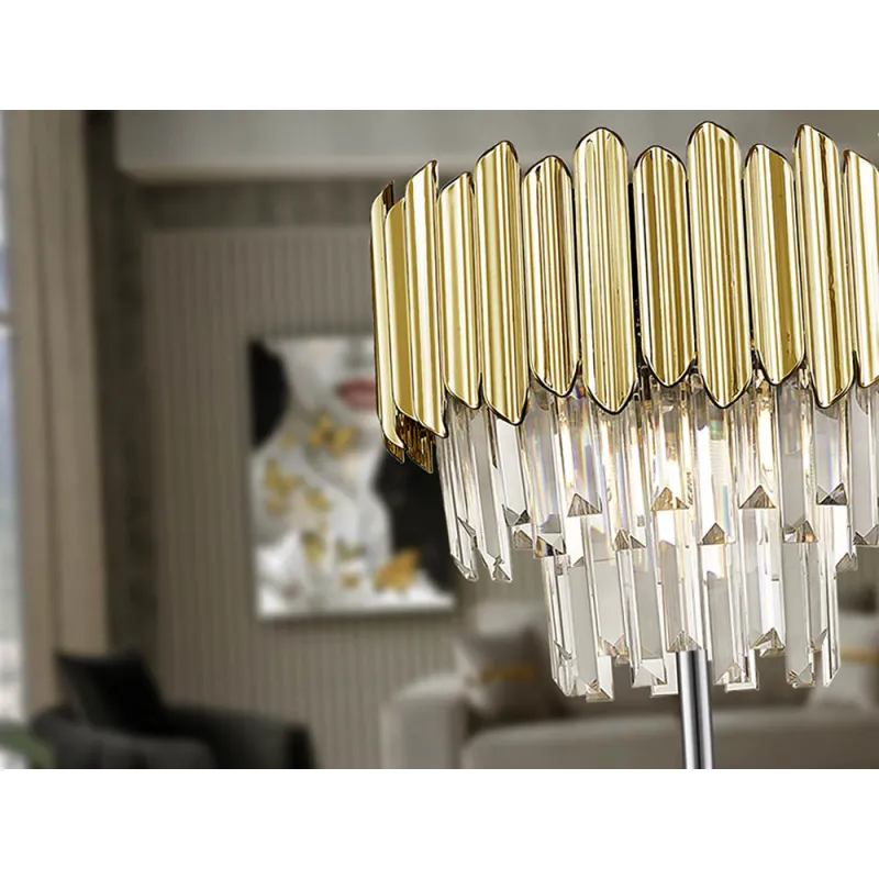 Lampadar Schuller Tiara- Floor Lamp 3L Chrome-Gold 605021 G9 Spania