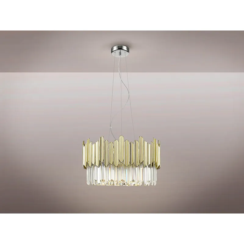 Candelabru Schuller Tiara- Lamp 6L Chrome-Gold 605137 G9 Spania