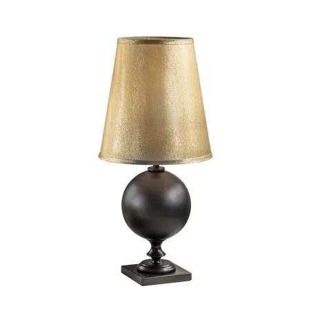 Veioza Schuller ·Terra· Matt Black Table Lamp S/Gold 664479 E27 Spania