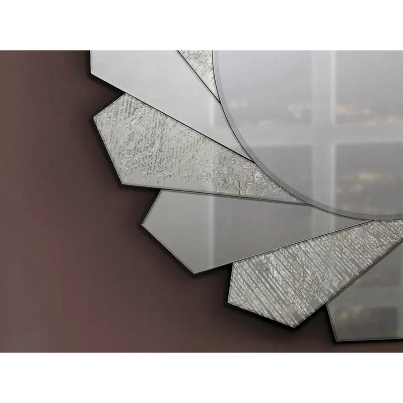 Oglinda de Camera Schuller ·Flavia· Mirror Ø100 Cm Silver 678322 Spania