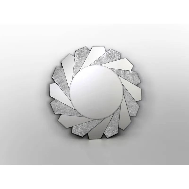 Oglinda de Camera Schuller ·Flavia· Mirror Ø100 Cm Silver 678322 Spania