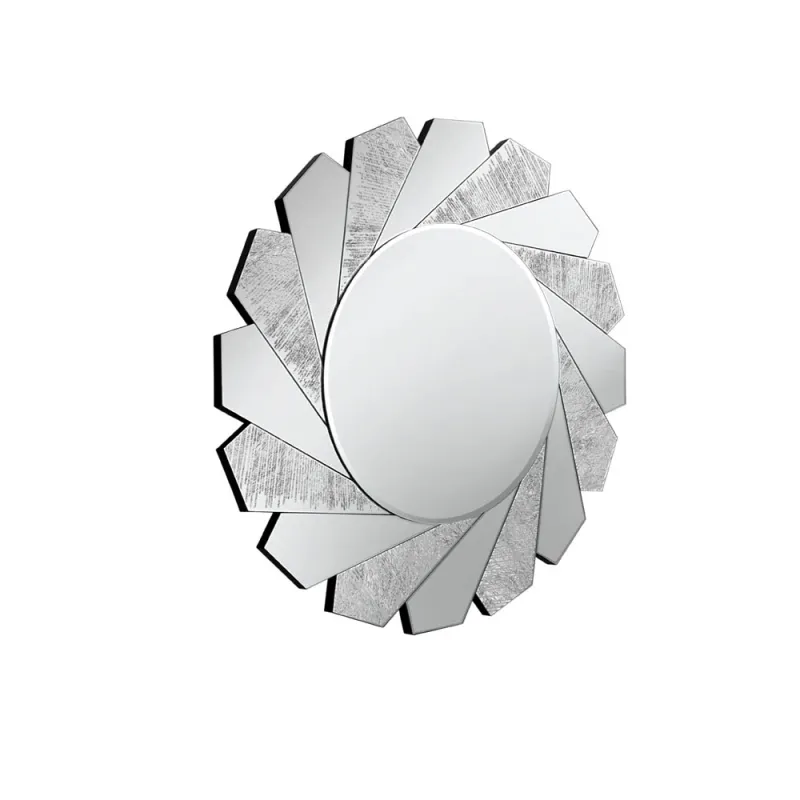 Oglinda de Camera Schuller ·Flavia· Mirror Ø100 Cm Silver 678322 Spania
