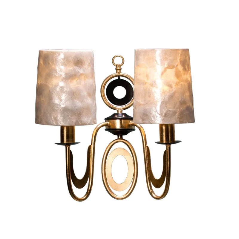 Aplica Schuller ·Eden· Gold Wall Lamp, 2L. 716208 E27 Spania
