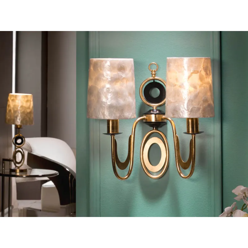 Aplica Schuller ·Eden· Gold Wall Lamp, 2L. 716208 E27 Spania