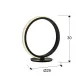 Veioza Schuller ·Ring· Table Lamp, Black 717724 Led Spania
