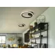 Plafoniera Schuller ·Ring· Ceiling Lamp 1 Ring, Black 717847 Led Spania