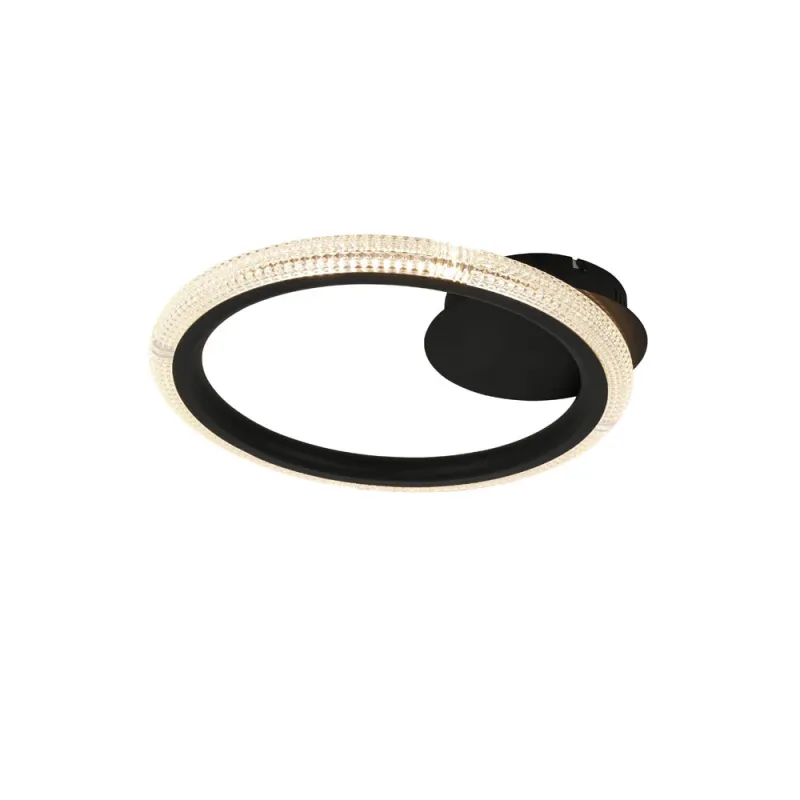 Plafoniera Schuller ·Ring· Ceiling Lamp 1 Ring, Black 717847 Led Spania