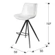 Scaun Schuller ·Samoa· High Stool, White 718257 Spania