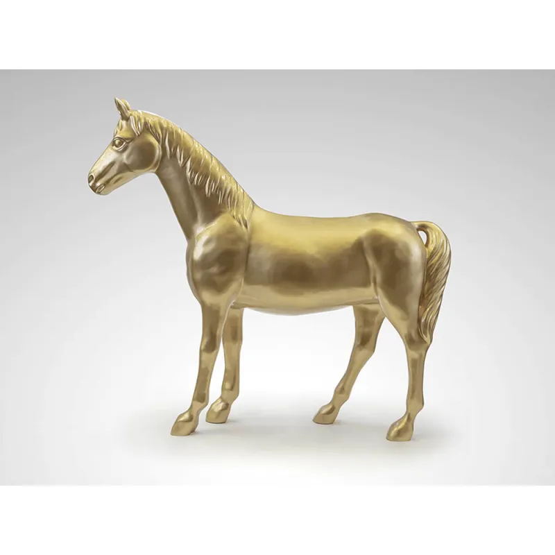 Figurina Decorativa Schuller Pegaso- Large Horse Figure, Gold 718622 Spania