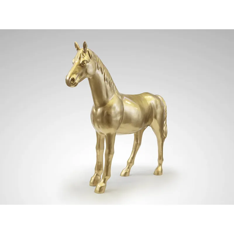 Figurina Decorativa Schuller Pegaso- Large Horse Figure, Gold 718622 Spania